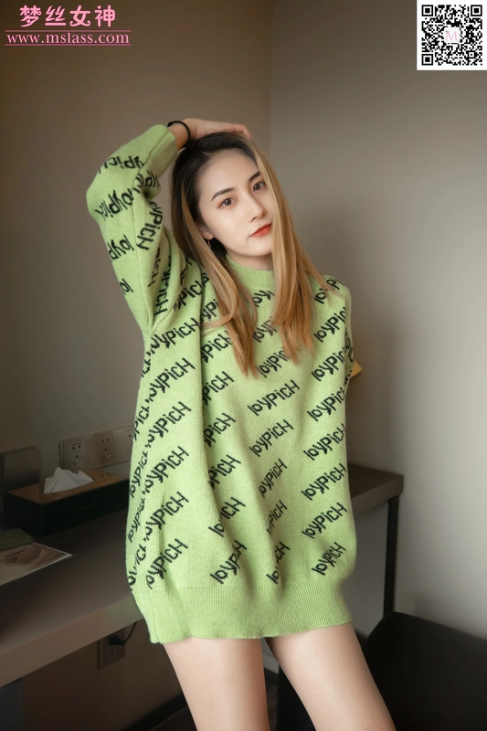 2019.11.27 NO.070 小允儿 绿色，绿绿绿 - MSLASS梦丝女神